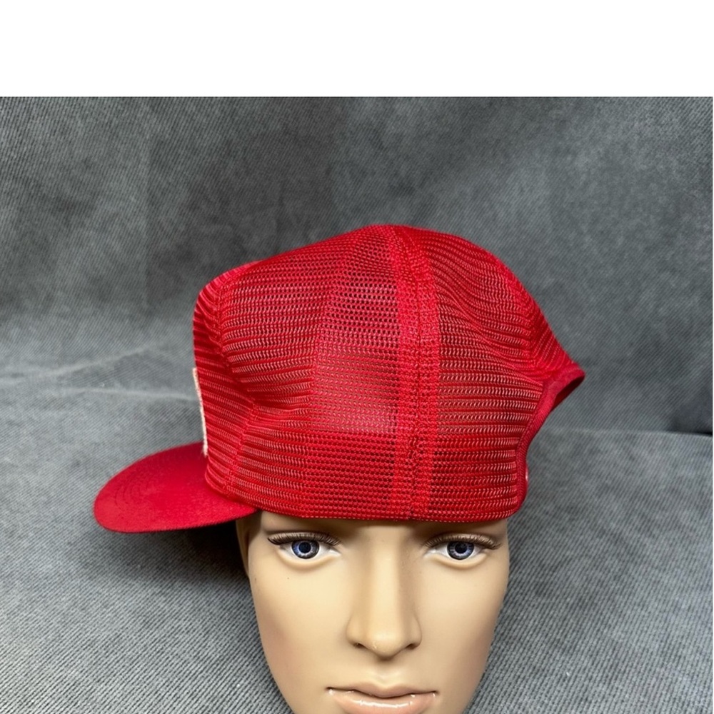 Vintage Moorman’s Patch All Mesh Snapback Trucker… - image 7